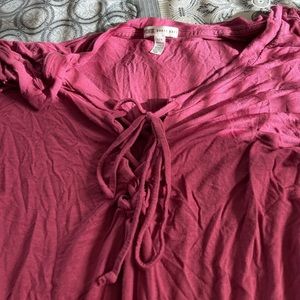 Super soft tie shirt by Pink